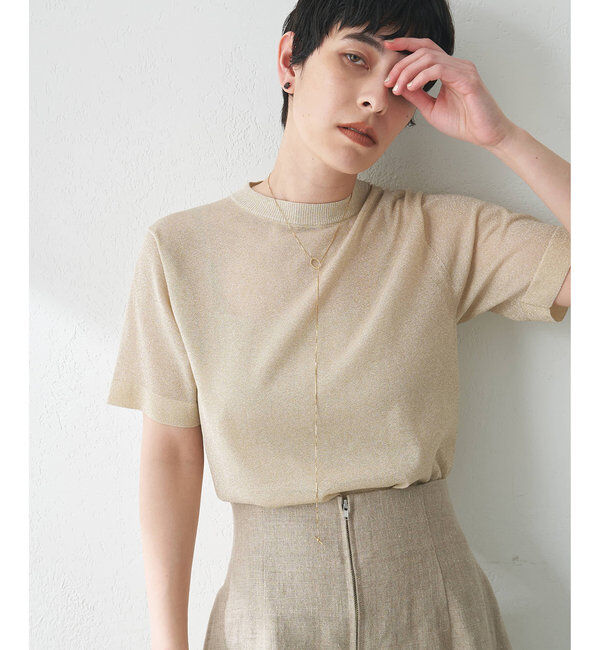  「ラメプルオーバー」|ニット・セーター|