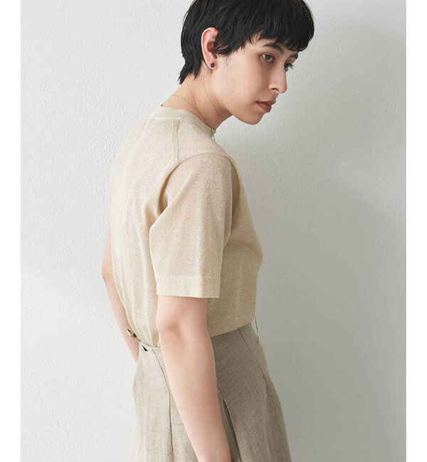  「ラメプルオーバー」|ニット・セーター|