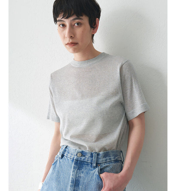  「ラメプルオーバー」|ニット・セーター|