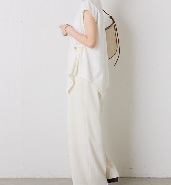  「ジャージワイドパンツ」|チノ|