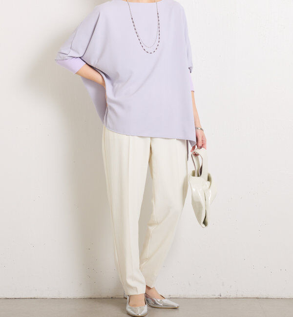  「ジャージスリムテーパードパンツ」|チノ|