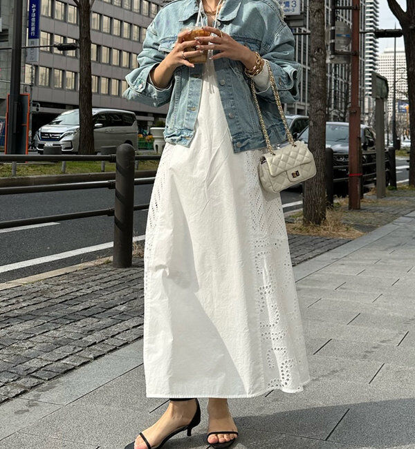  「【ベストセラーアイテム】レース2WAYワンピース」|ワンピース|