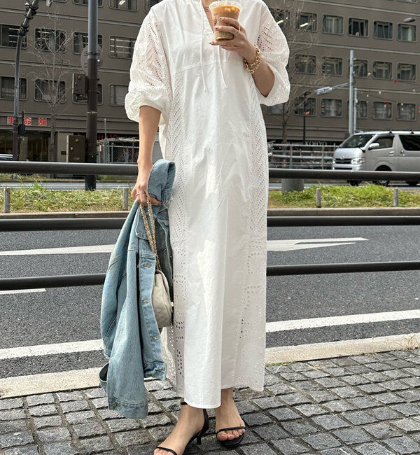  「【ベストセラーアイテム】レース2WAYワンピース」|ワンピース|