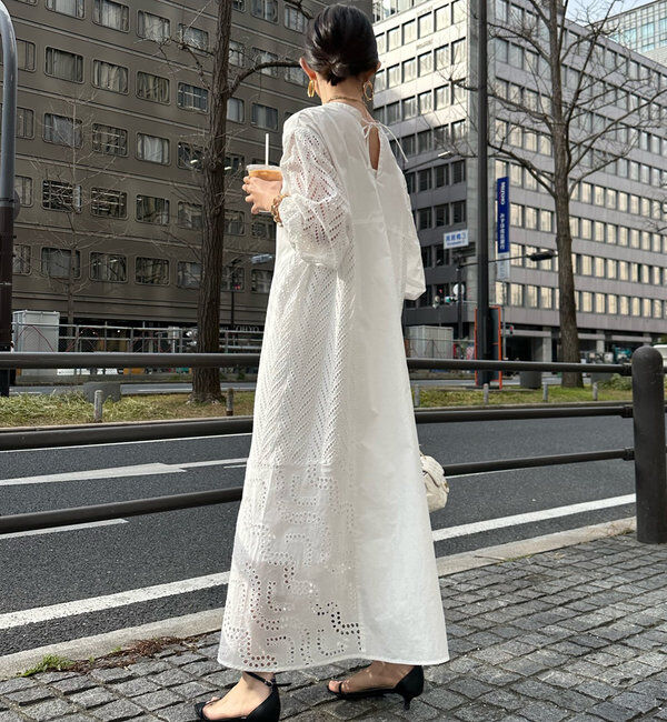  「【ベストセラーアイテム】レース2WAYワンピース」|ワンピース|