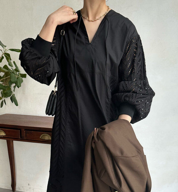  「【ベストセラーアイテム】レース2WAYワンピース」|ワンピース|