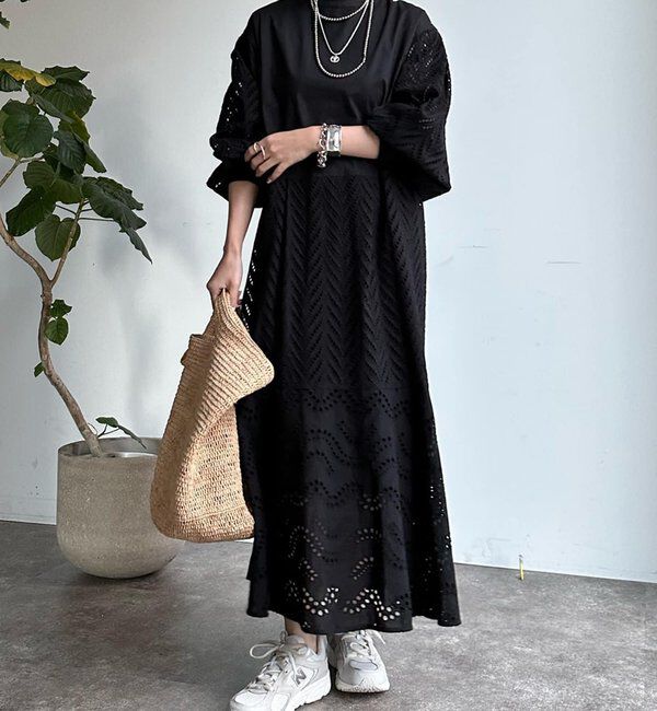  「【ベストセラーアイテム】レース2WAYワンピース」|ワンピース|