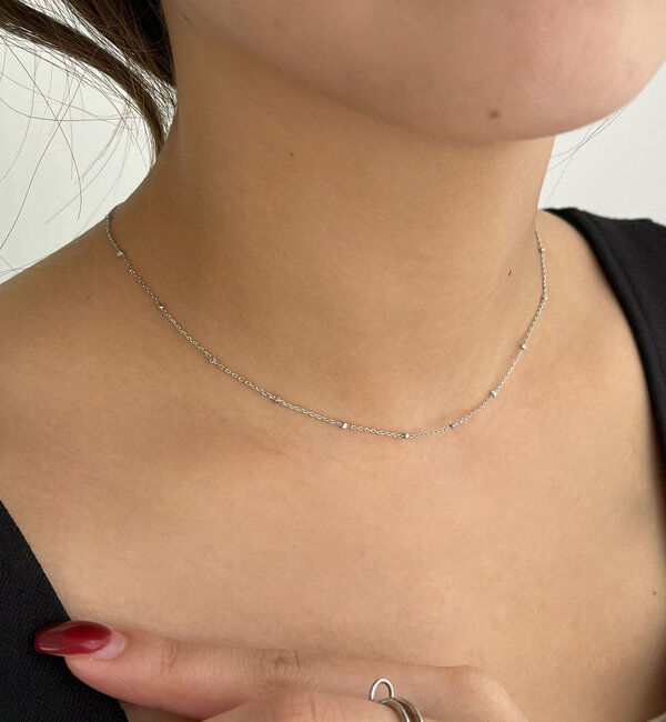  「〈GOLDY/ゴールディ〉ビーズスキンネックレス」|リング|