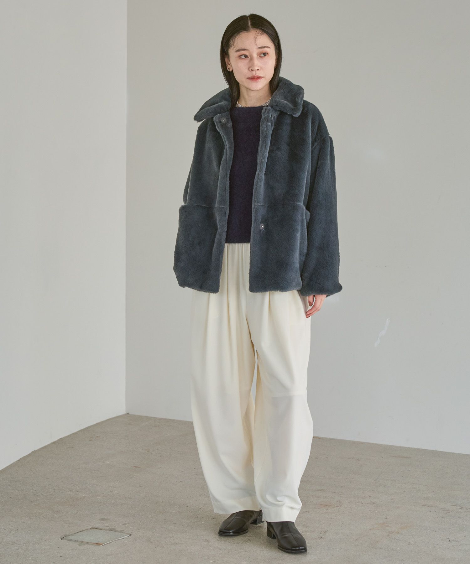 A part by 「スラックスコクーンボリュームパンツ」|スラックス|