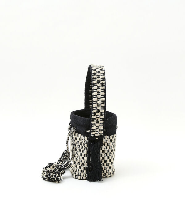 Rouge vif「【Swaraj】ジャガードバケツ型バッグ」|ハンドバッグ|