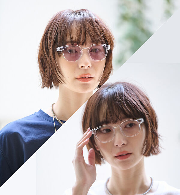 Rouge vif「【jugaad14/ジュガードフォーティーン】COVE CLEAR / サングラ」|メガネ|ブラック系その他2