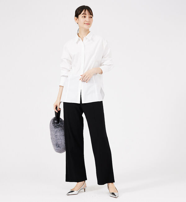 qualite「センタープレスニットパンツ」|その他|