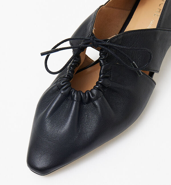 AU BANNISTER「ソフトレザーシャーリングバブーシュ」|その他|