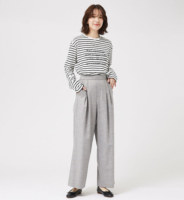 abahouse mavie「【定番/長袖】ロゴロンT」|Tシャツ・カットソー|