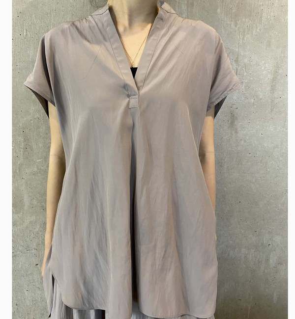 Liesse「バックギャザーブラウス」|シャツ・ブラウス|