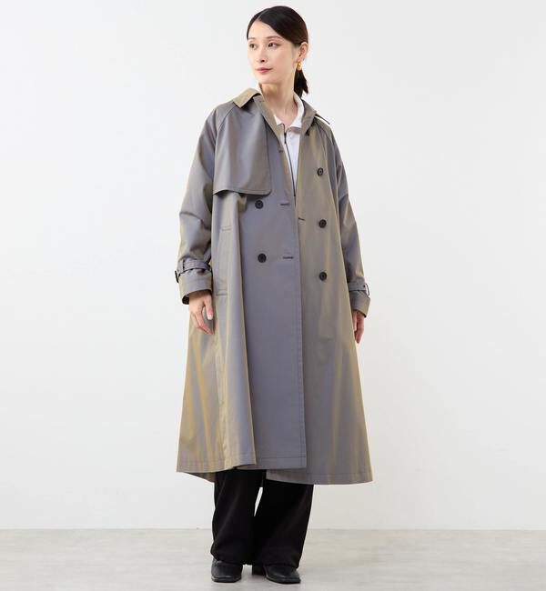 Soffitto「《定番》シャンブレートレンチコート」|トレンチコート|カーキ