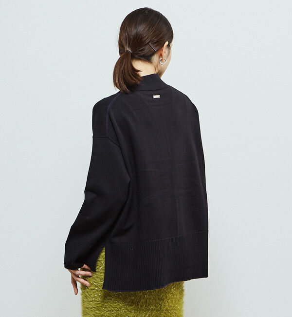 Soffitto「【定番】ライン入りハイネックニット」|ニット・セーター|