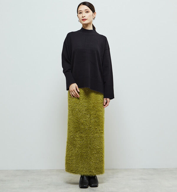 Soffitto「【定番】ライン入りハイネックニット」|ニット・セーター|