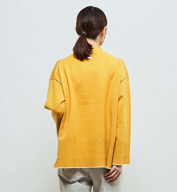 Soffitto「【定番】ライン入りハイネックニット」|ニット・セーター|