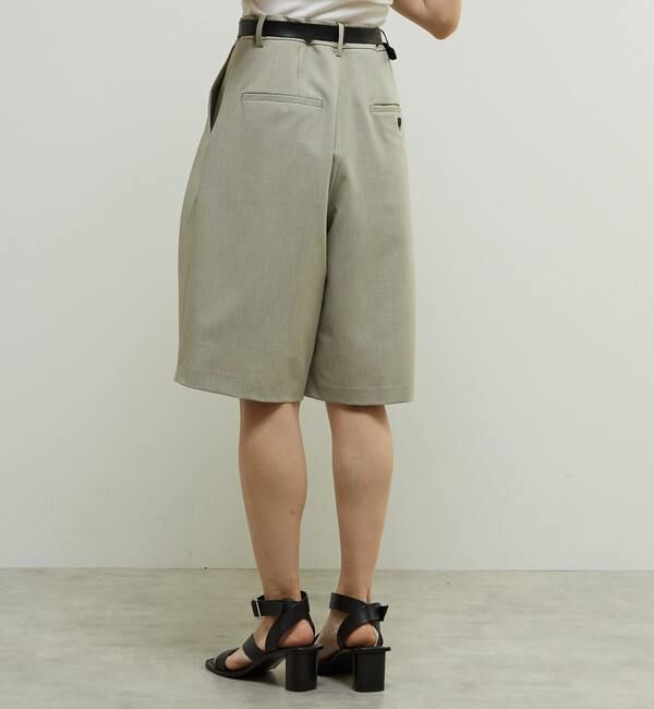 Soffitto「多機能ストレッチ素材麻混ショート丈パンツ」|その他|
