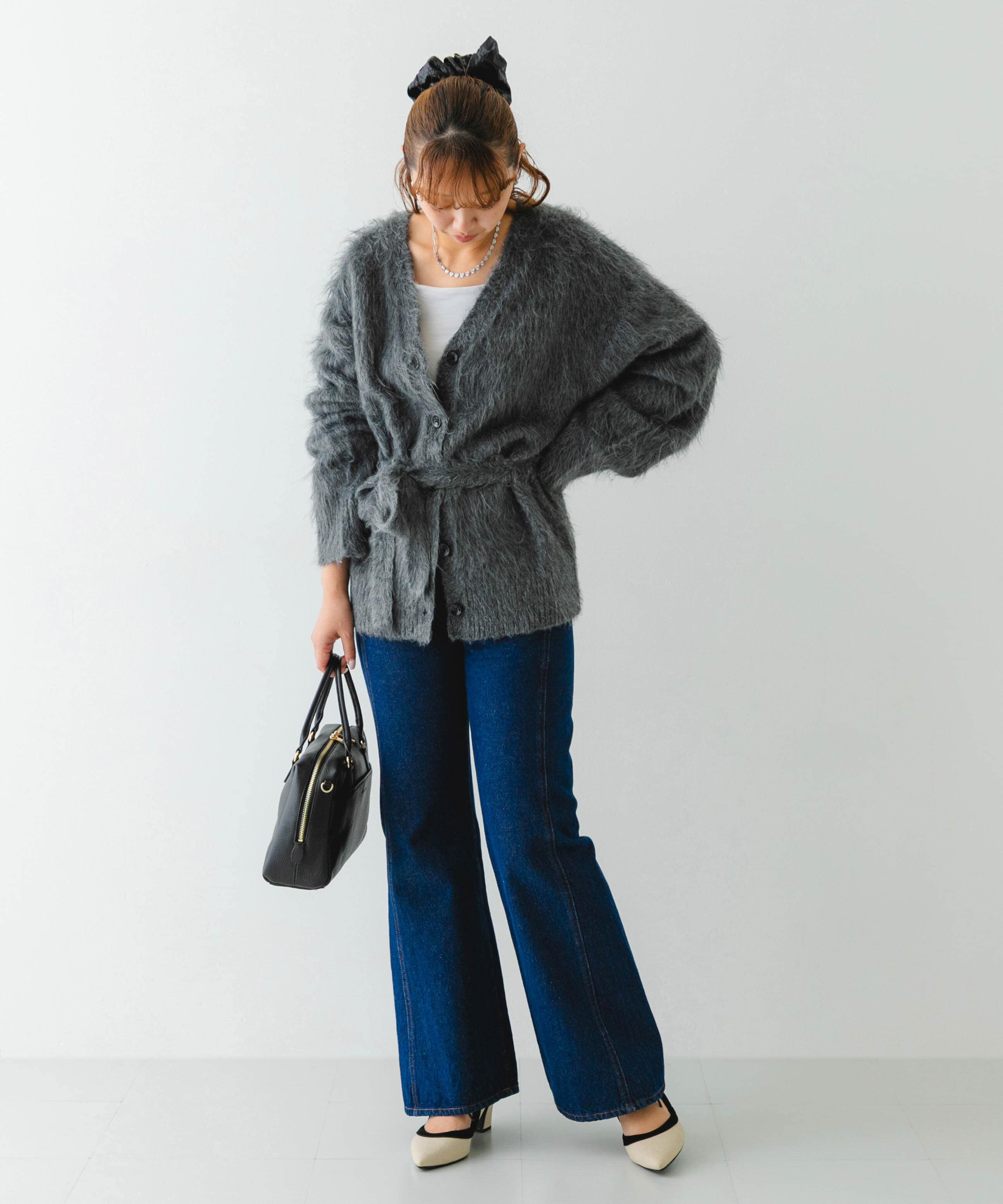 RODE SKO「『MADE IN JAPAN』チャンキーヒールリボンパンプス」|パンプス|