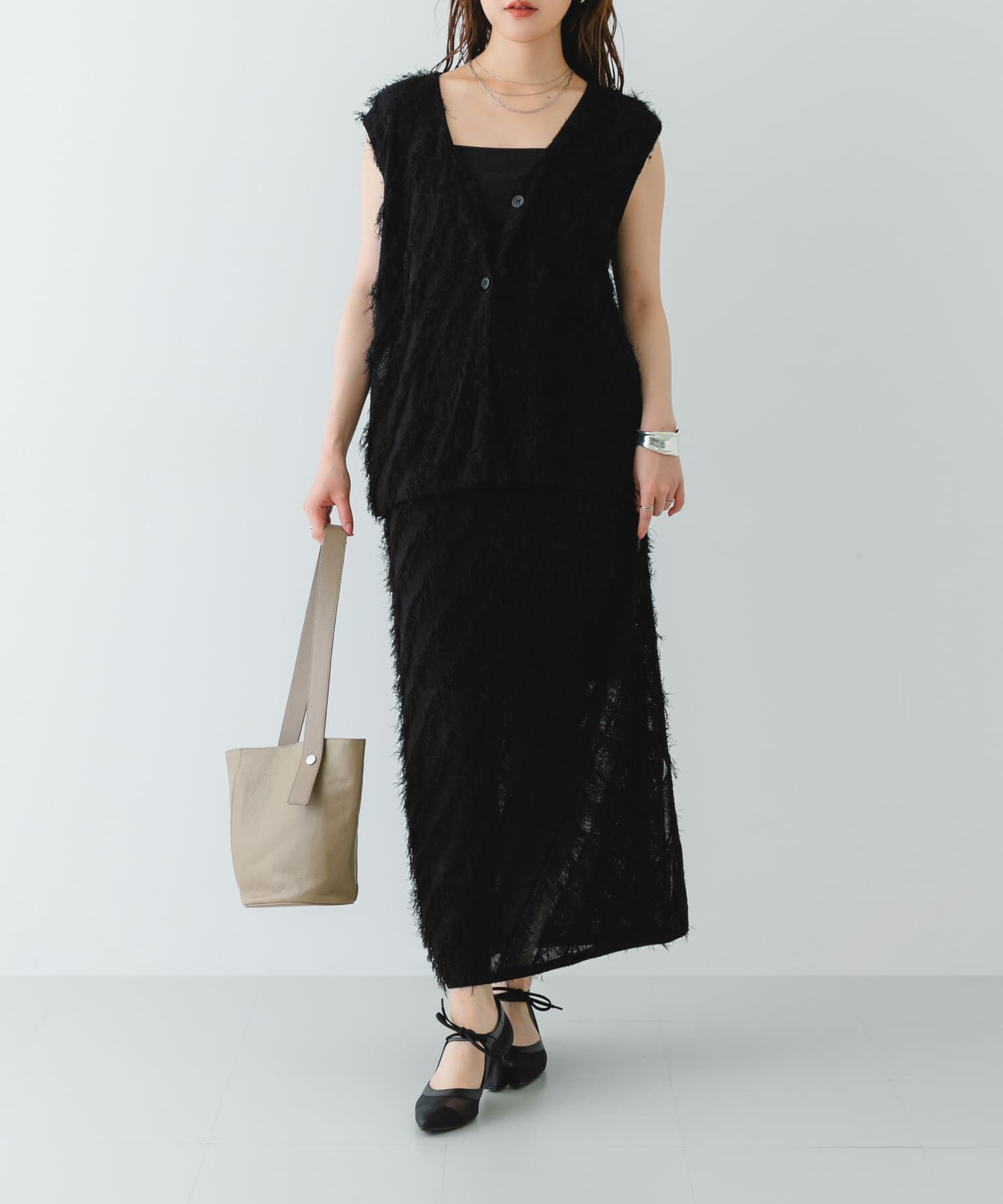 RODE SKO「『MADE IN JAPAN』チャンキーヒールリボンパンプス」|パンプス|