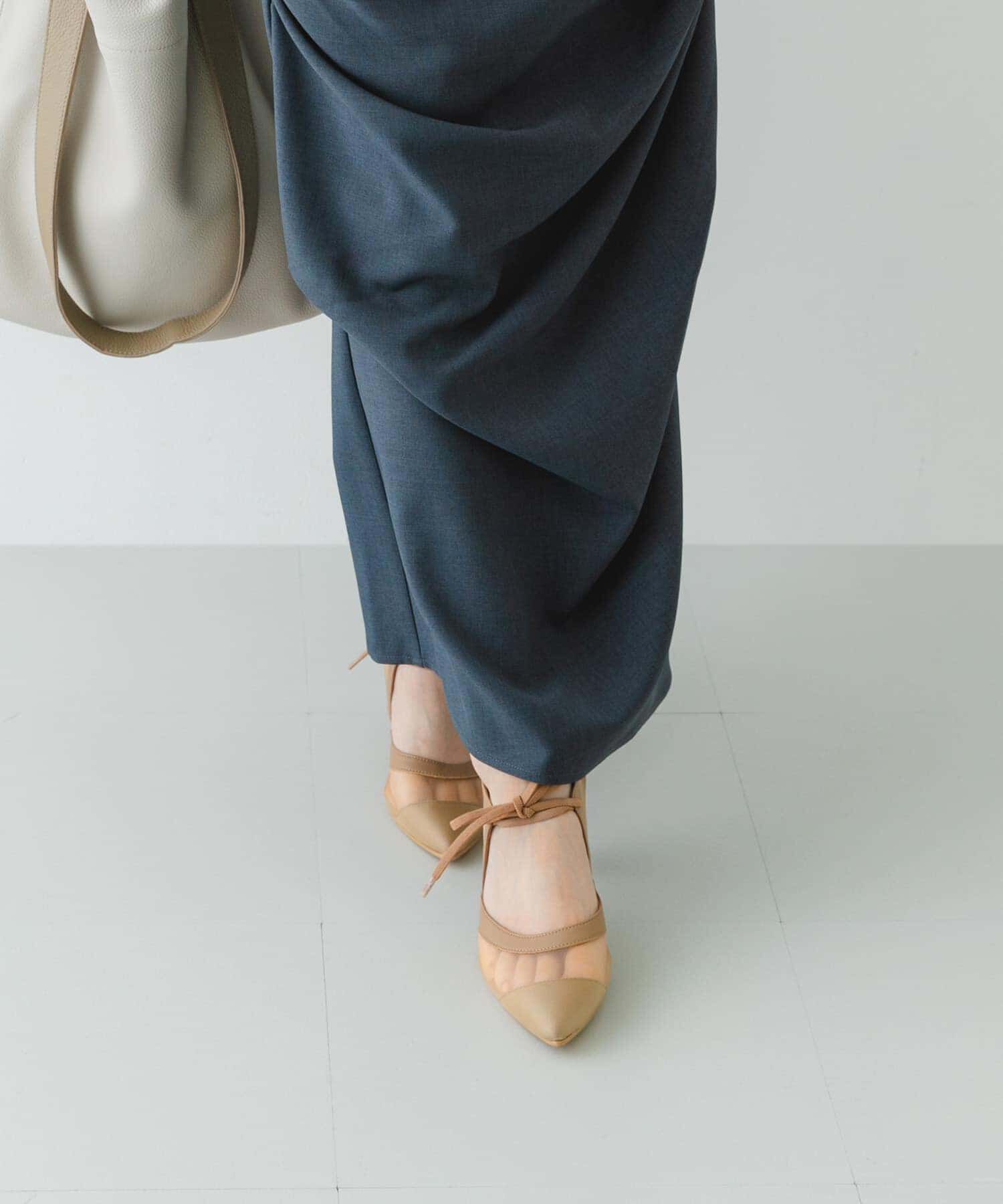 RODE SKO「『MADE IN JAPAN』チャンキーヒールリボンパンプス」|パンプス|