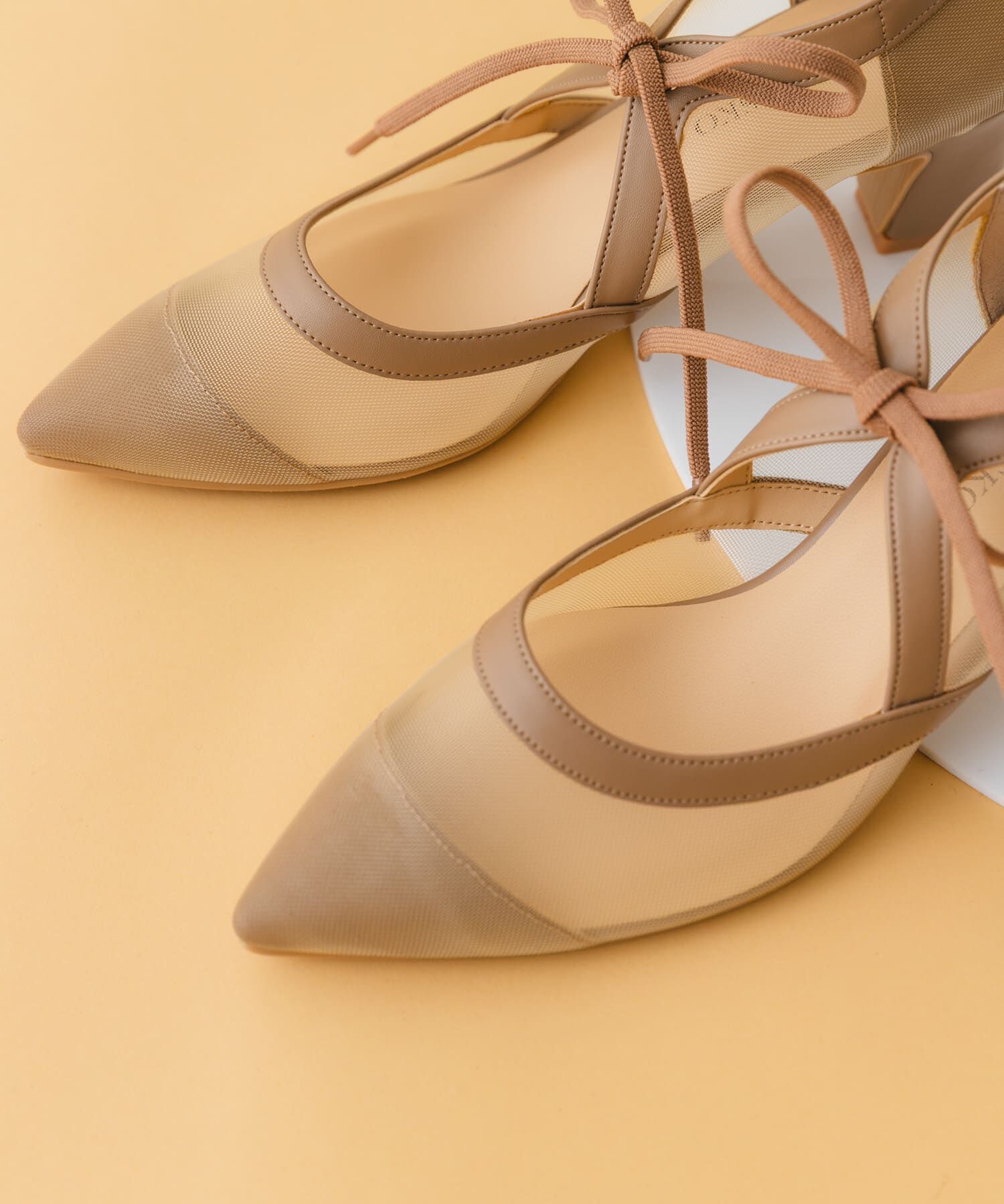 RODE SKO「『MADE IN JAPAN』チャンキーヒールリボンパンプス」|パンプス|