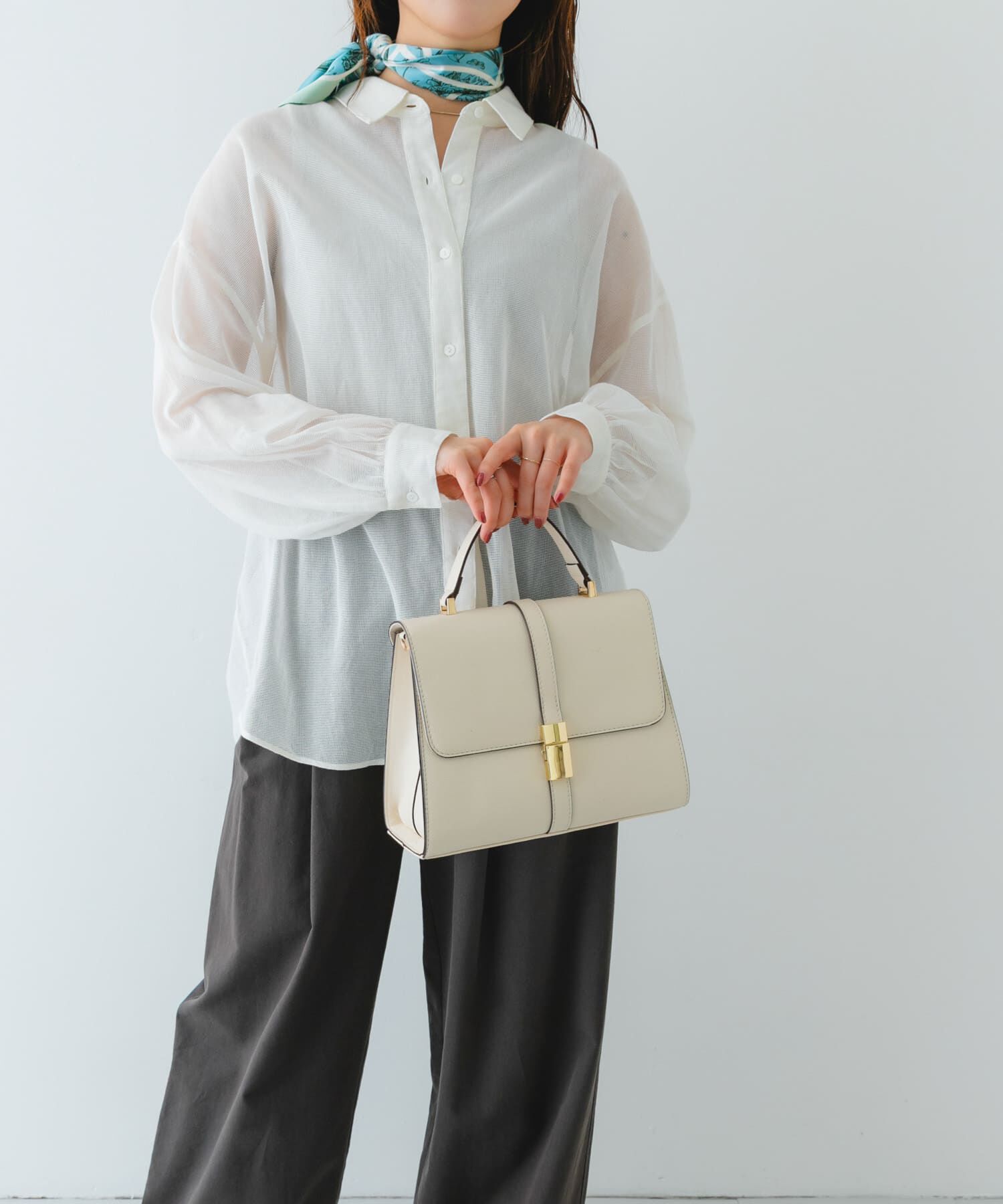 RODE SKO「サブバッグ付フラップハンドバッグ」|ハンドバッグ|