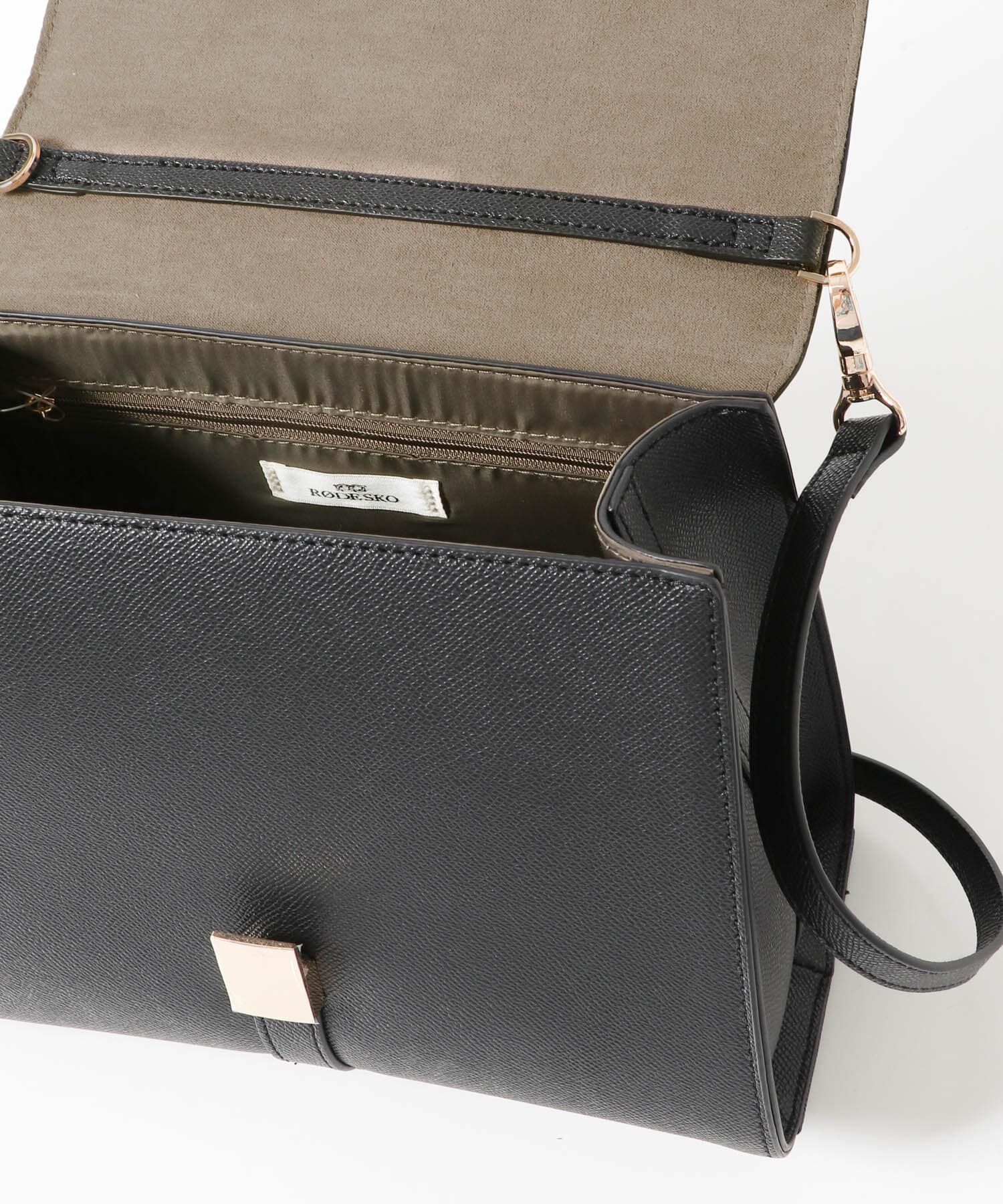 RODE SKO「サブバッグ付フラップハンドバッグ」|ハンドバッグ|