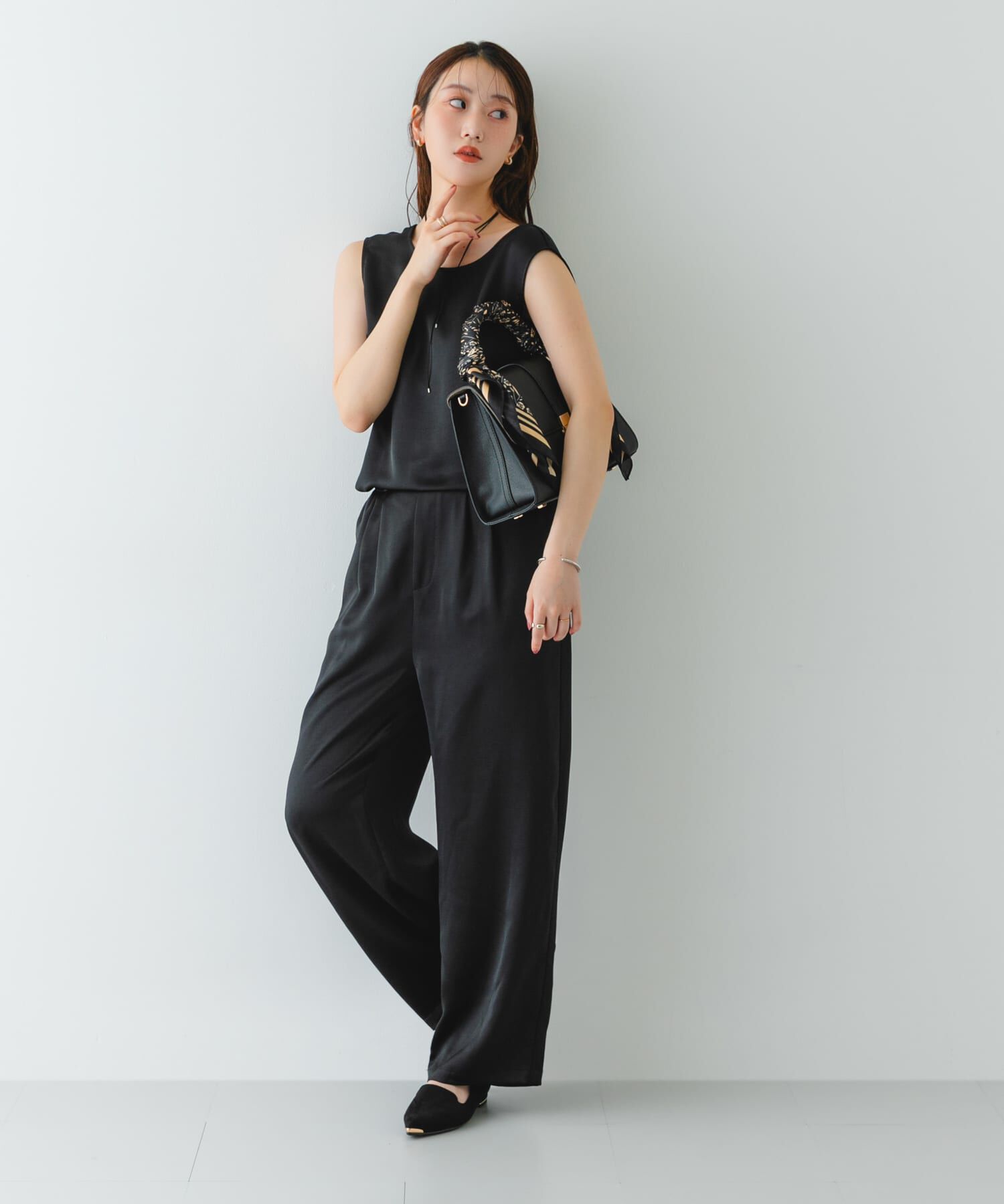 RODE SKO「サブバッグ付フラップハンドバッグ」|ハンドバッグ|