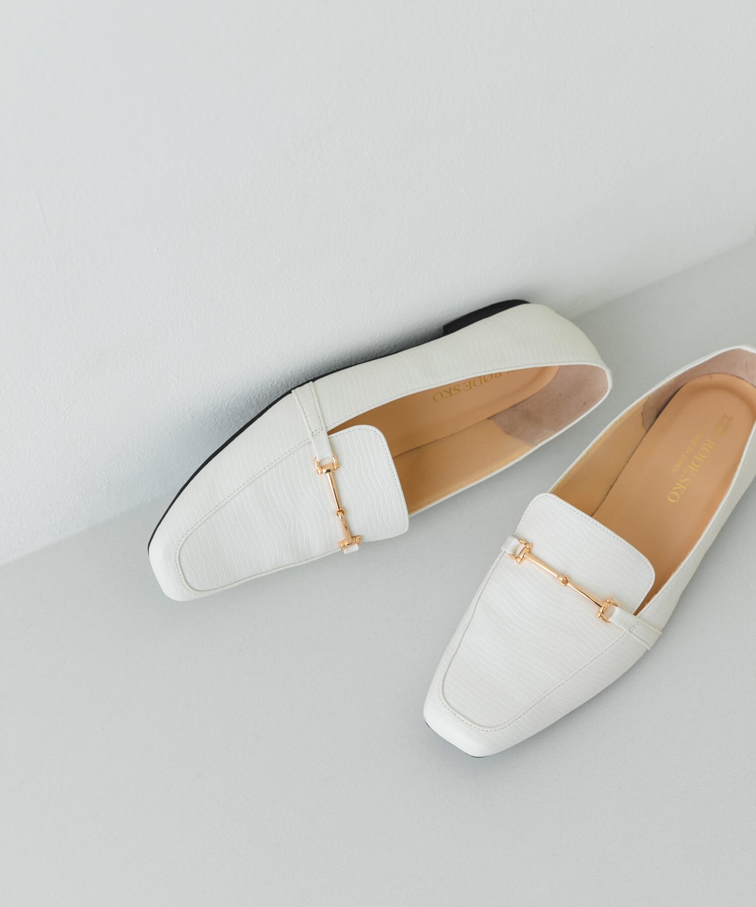 RODE SKO「『MADE IN JAPAN』 スクエアトゥ細ビットローファー」|ローファー|