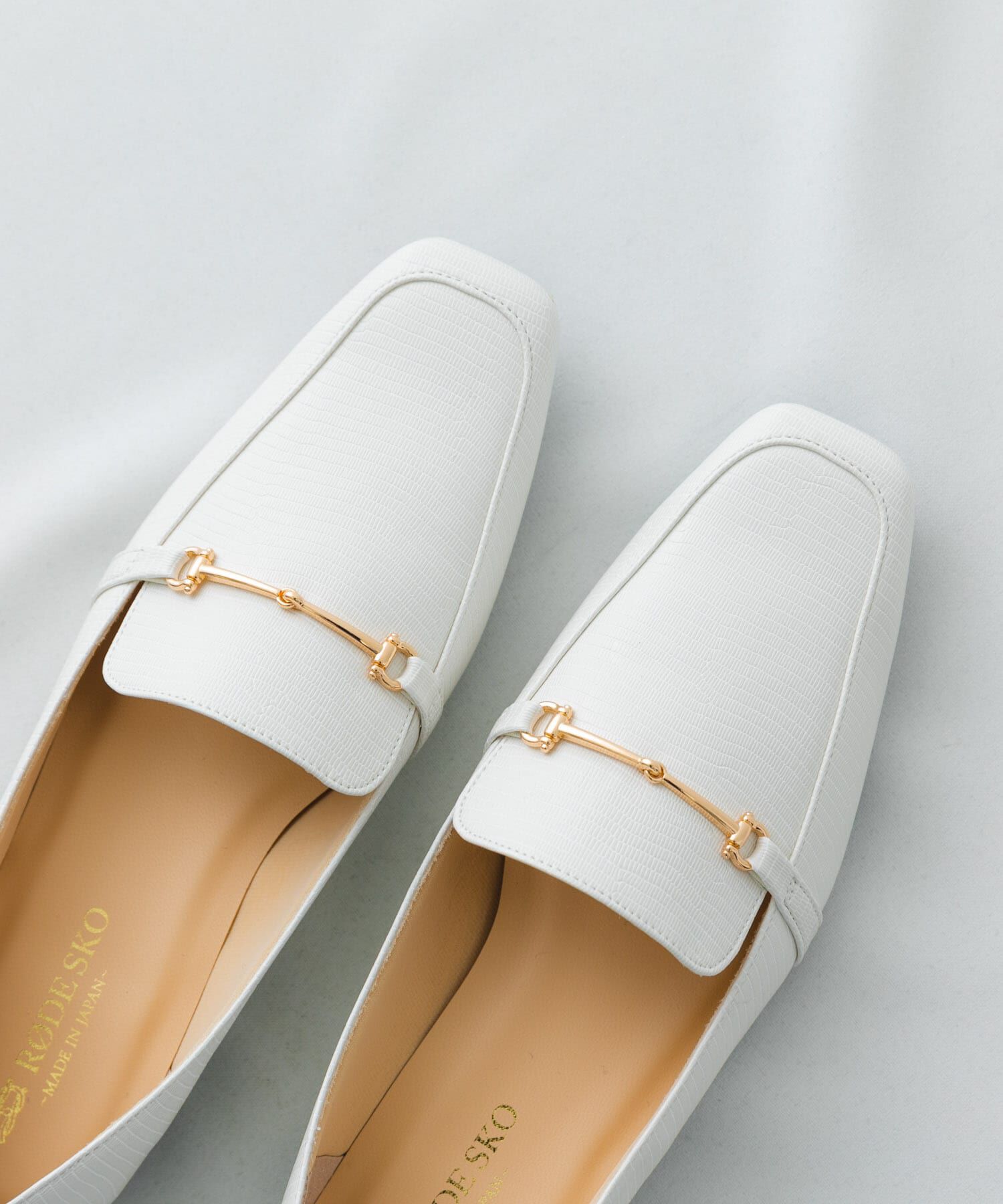 RODE SKO「『MADE IN JAPAN』 スクエアトゥ細ビットローファー」|ローファー|