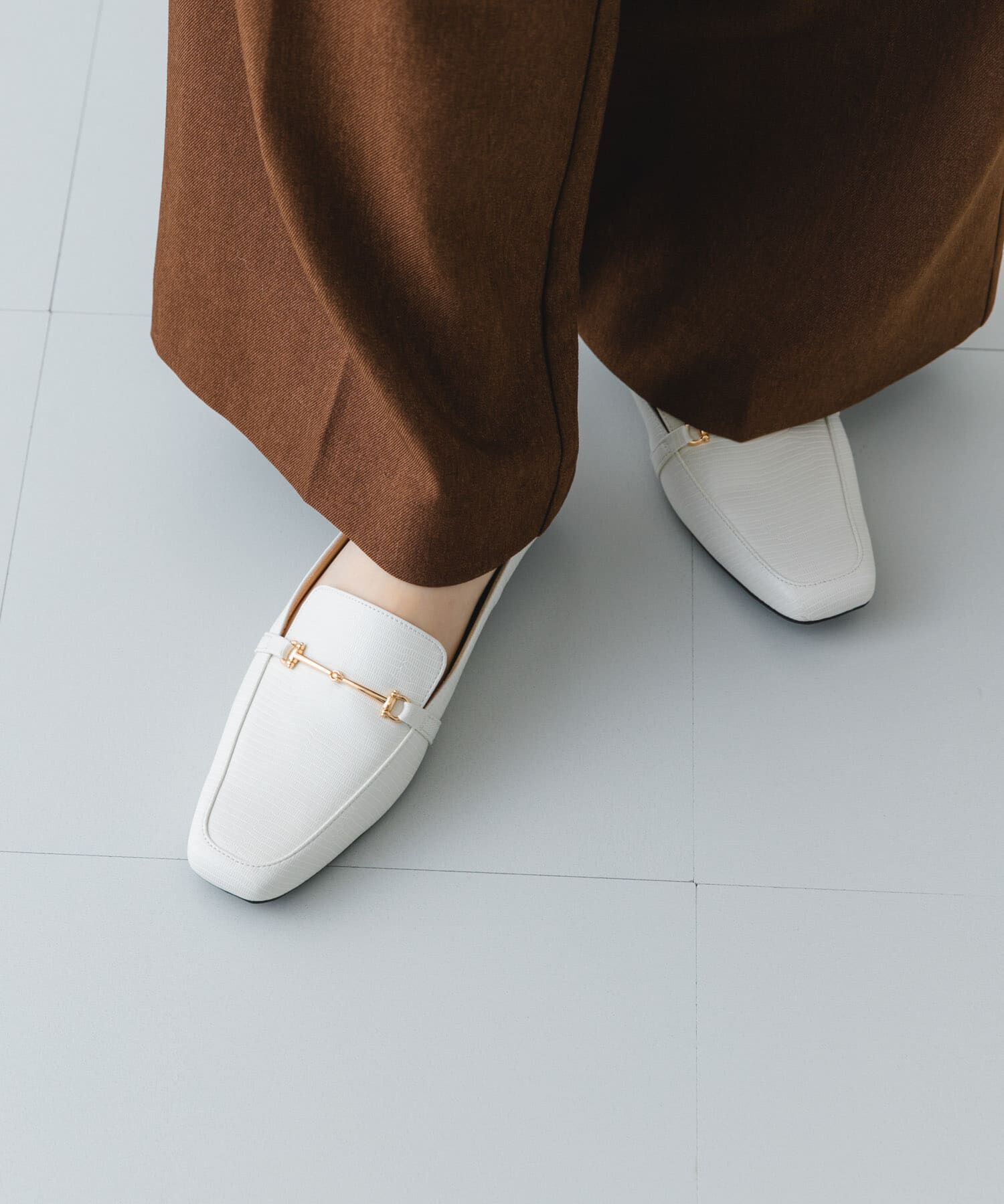 RODE SKO「『MADE IN JAPAN』 スクエアトゥ細ビットローファー」|ローファー|