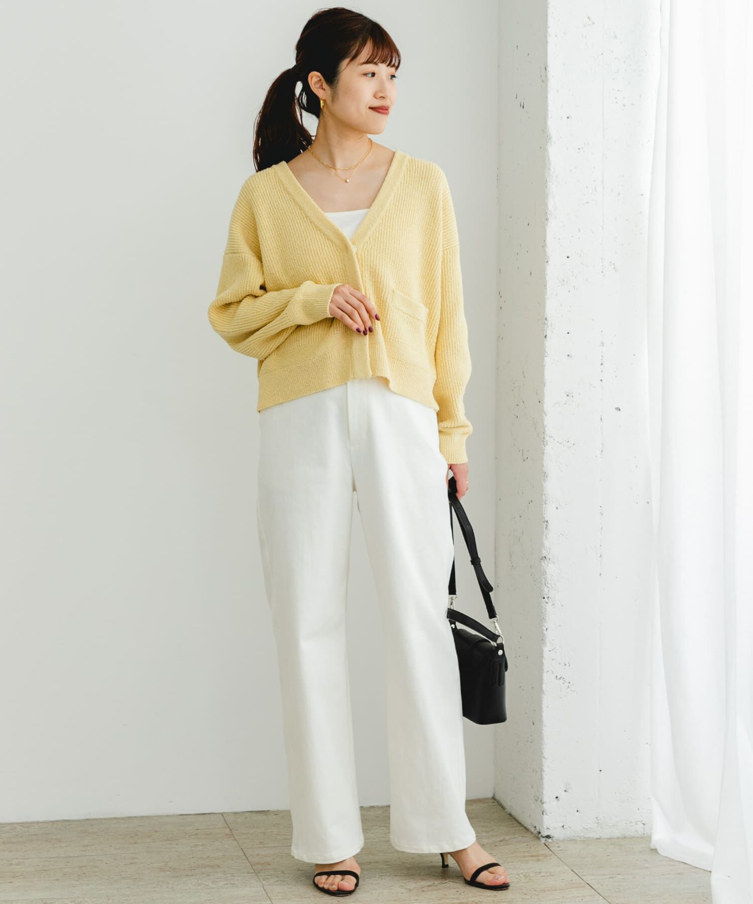 URBAN RESEARCH ROSSO「『MADE IN JAPAN』F by ROSSO　モンスターストレッチワイドストレートデニム」|デニム|