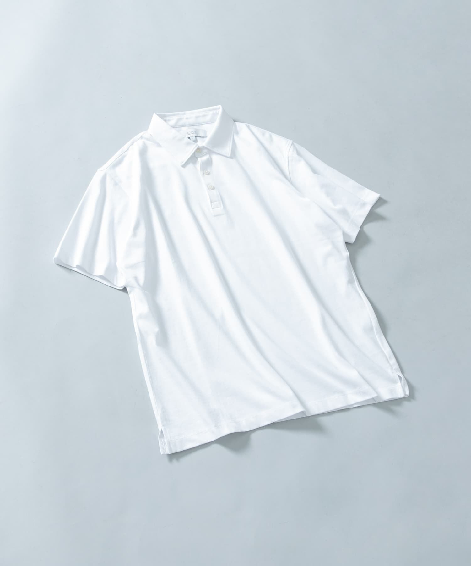 URBAN RESEARCH ROSSO「『WEB限定』『XLサイズあり』吸湿速乾ポロシャツ」|ポロシャツ|ホワイト