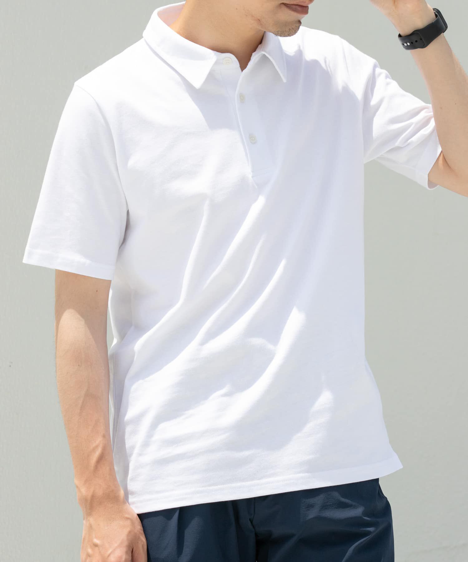 URBAN RESEARCH ROSSO「『WEB限定』『XLサイズあり』吸湿速乾ポロシャツ」|ポロシャツ|