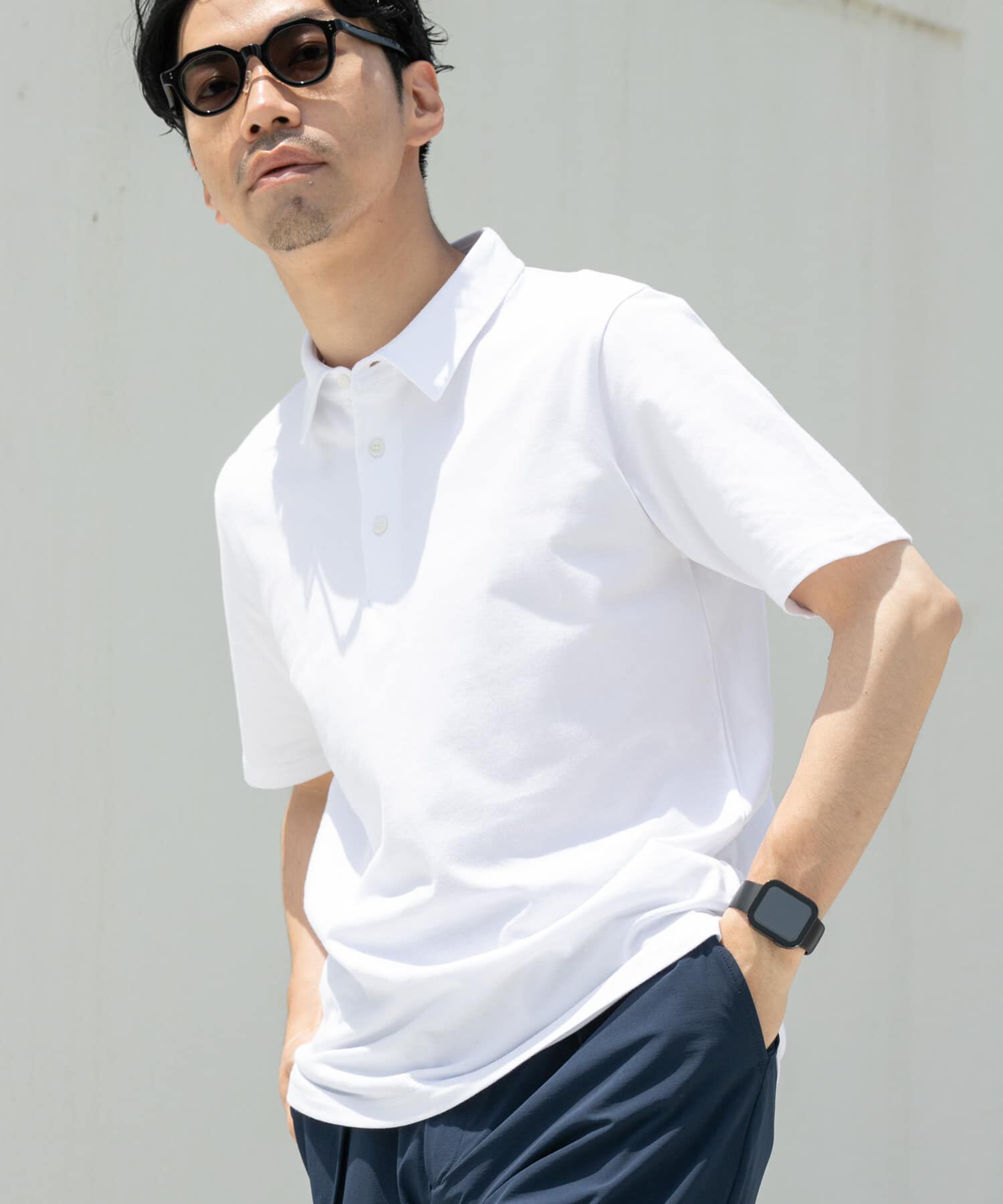 URBAN RESEARCH ROSSO「『WEB限定』『XLサイズあり』吸湿速乾ポロシャツ」|ポロシャツ|