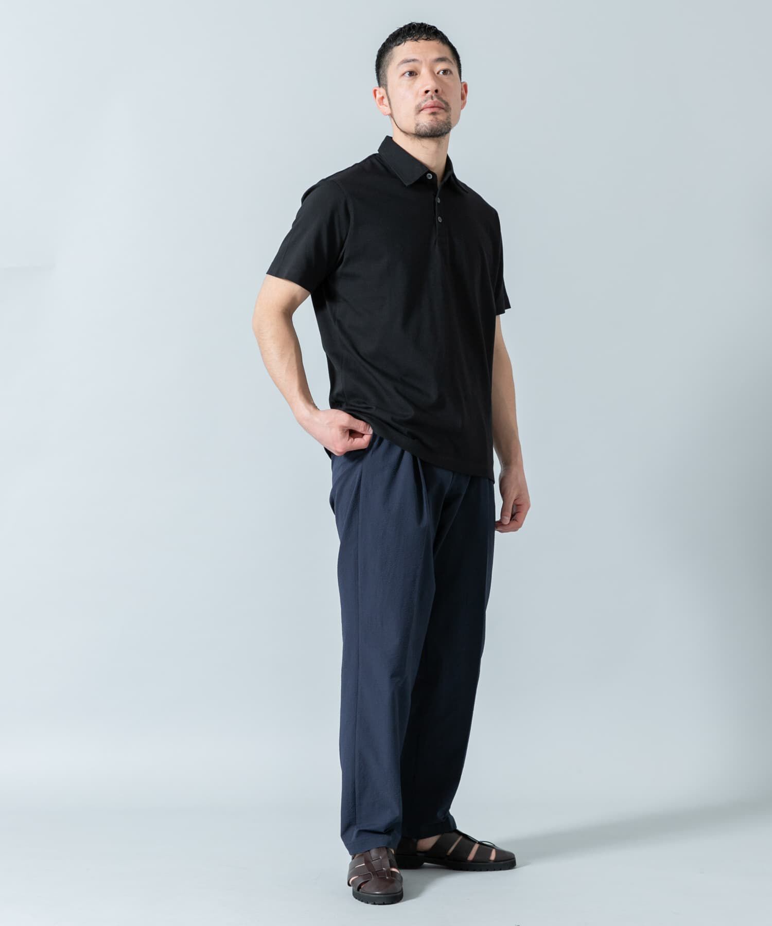 URBAN RESEARCH ROSSO「『WEB限定』『XLサイズあり』吸湿速乾ポロシャツ」|ポロシャツ|