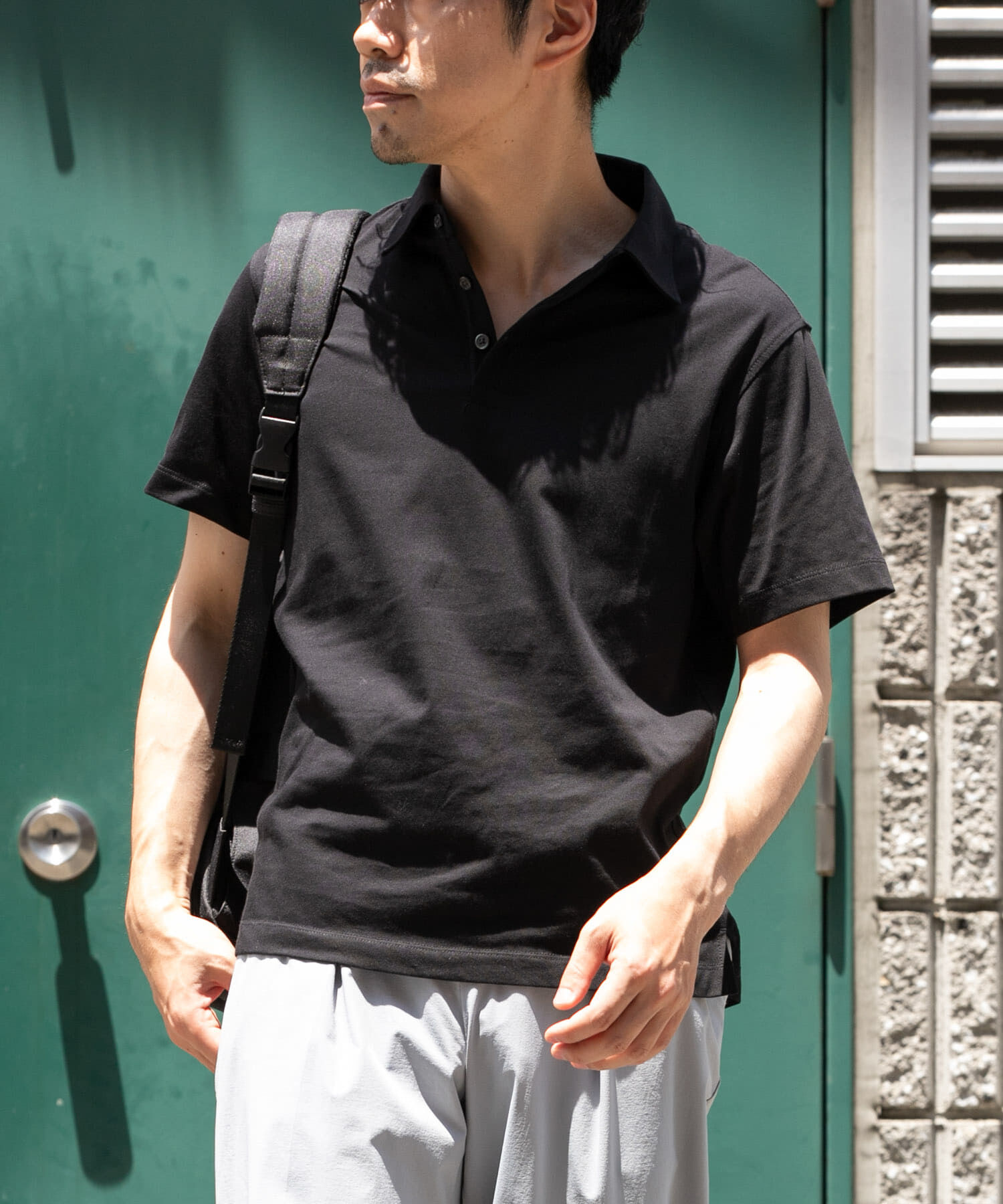 URBAN RESEARCH ROSSO「『WEB限定』『XLサイズあり』吸湿速乾ポロシャツ」|ポロシャツ|