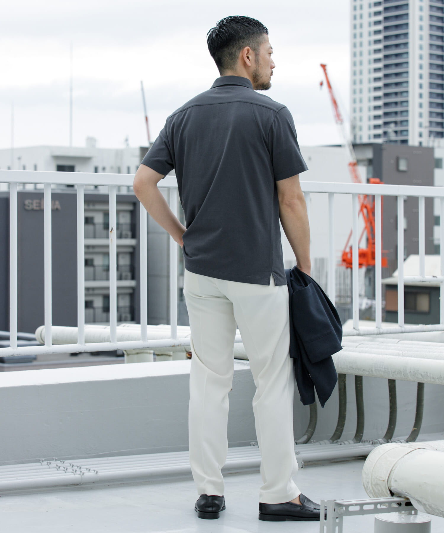 URBAN RESEARCH ROSSO「『WEB限定』『XLサイズあり』吸湿速乾ポロシャツ」|ポロシャツ|