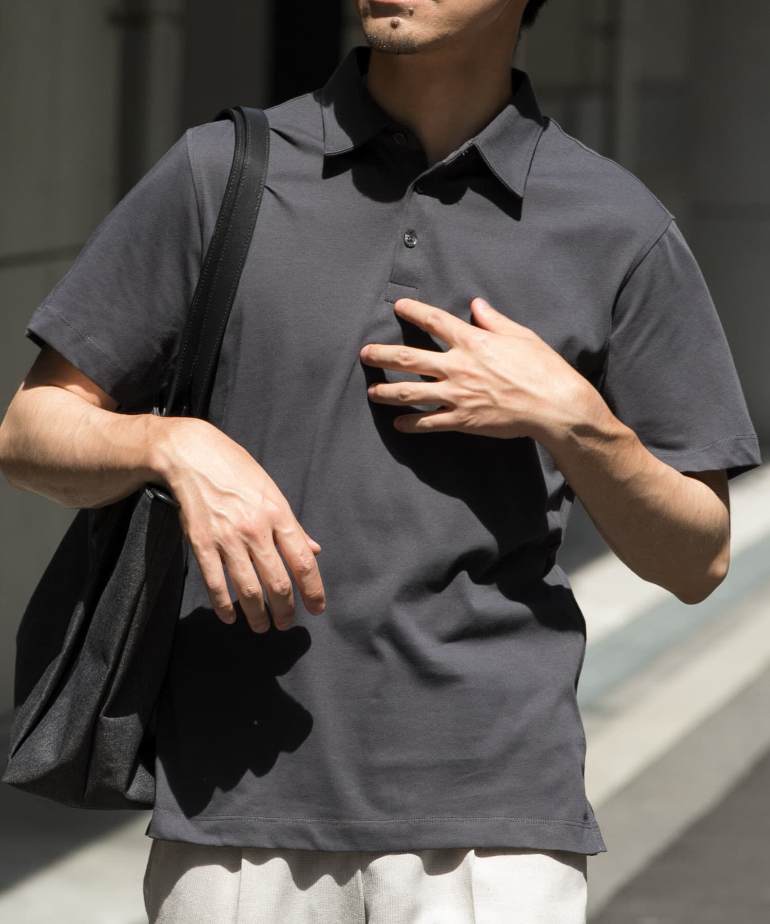 URBAN RESEARCH ROSSO「『WEB限定』『XLサイズあり』吸湿速乾ポロシャツ」|ポロシャツ|