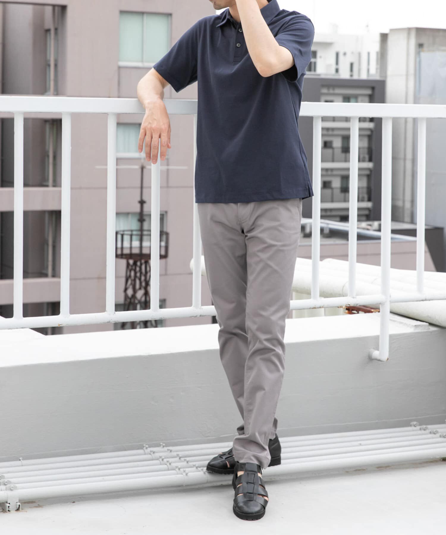 URBAN RESEARCH ROSSO「『WEB限定』『XLサイズあり』吸湿速乾ポロシャツ」|ポロシャツ|