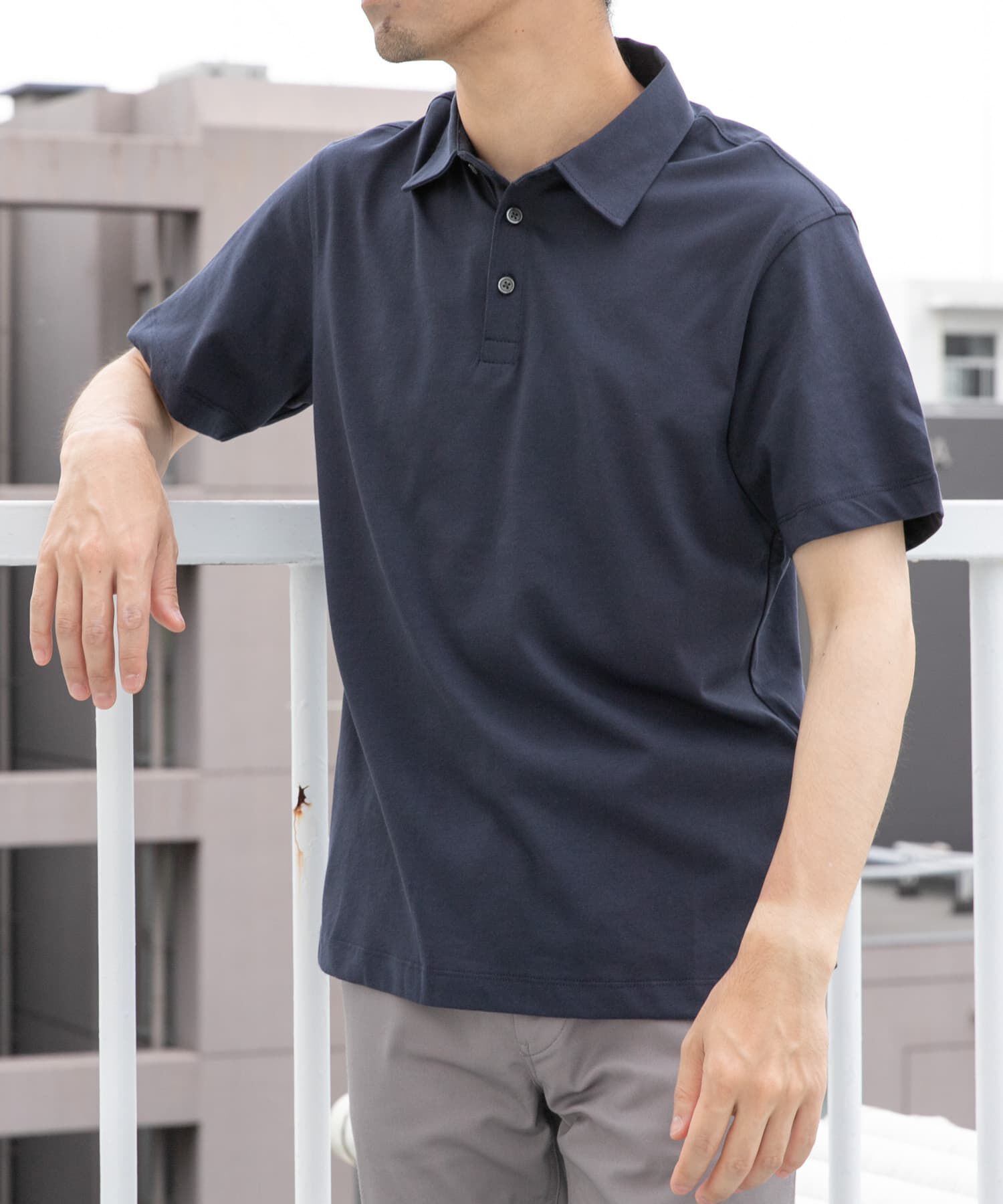 URBAN RESEARCH ROSSO「『WEB限定』『XLサイズあり』吸湿速乾ポロシャツ」|ポロシャツ|