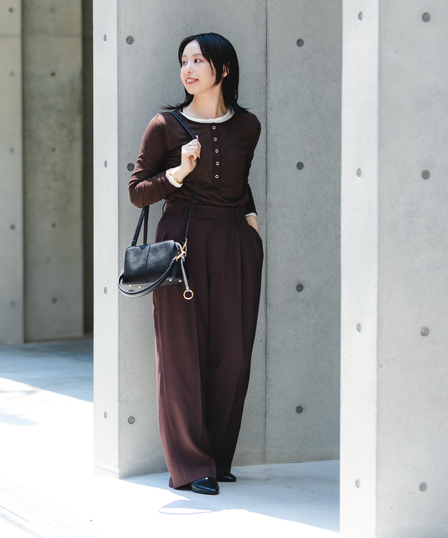 RODE SKO「センターステッチショルダーバッグ」|ショルダー・メッセンジャー|