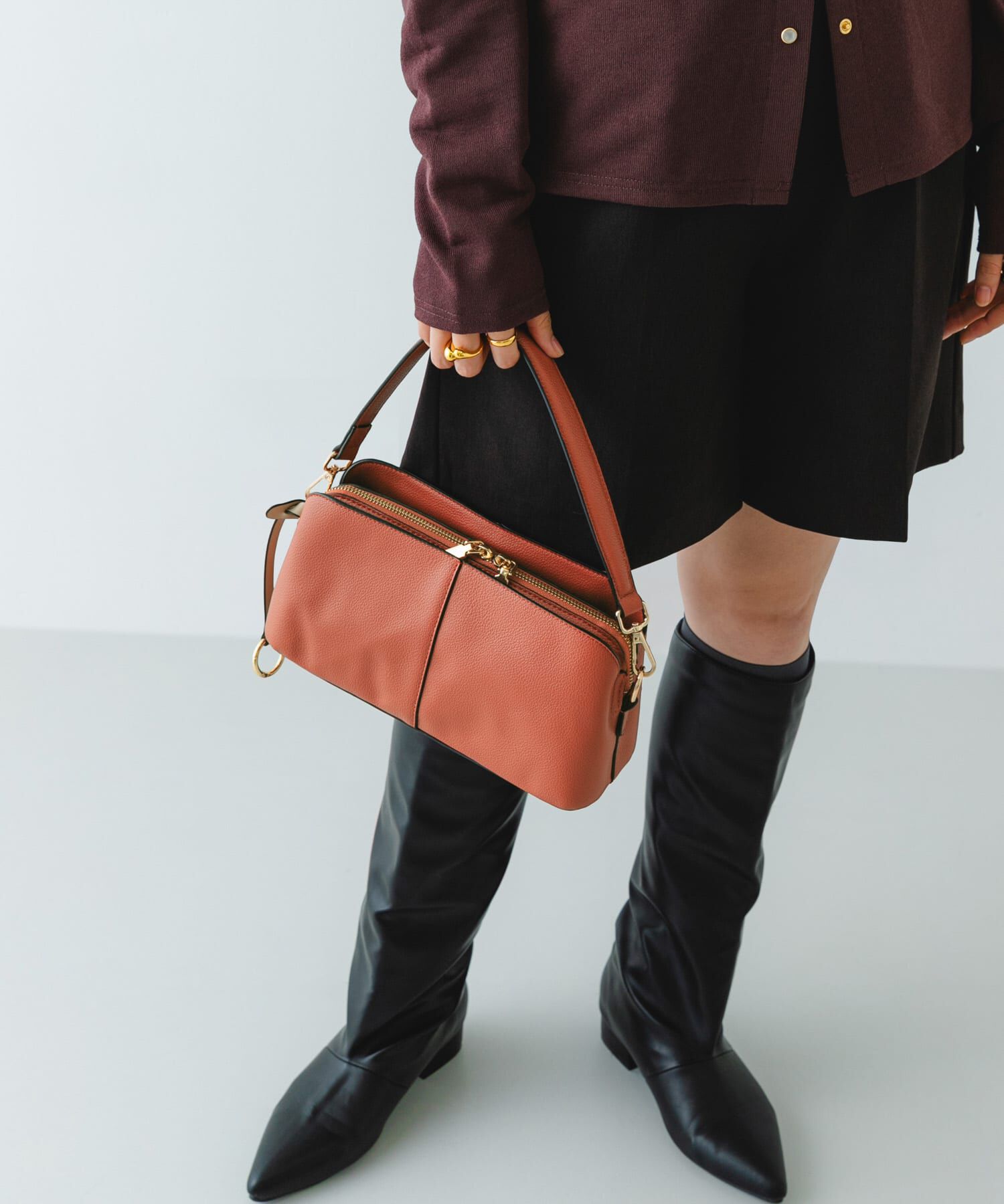 RODE SKO「センターステッチショルダーバッグ」|ショルダー・メッセンジャー|