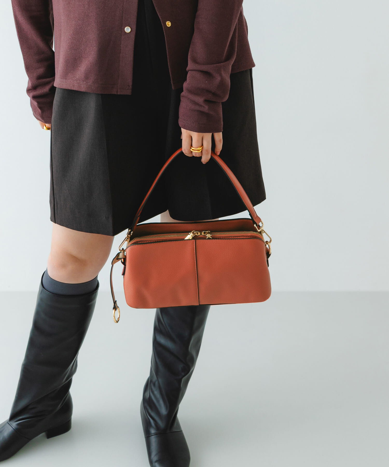 RODE SKO「センターステッチショルダーバッグ」|ショルダー・メッセンジャー|