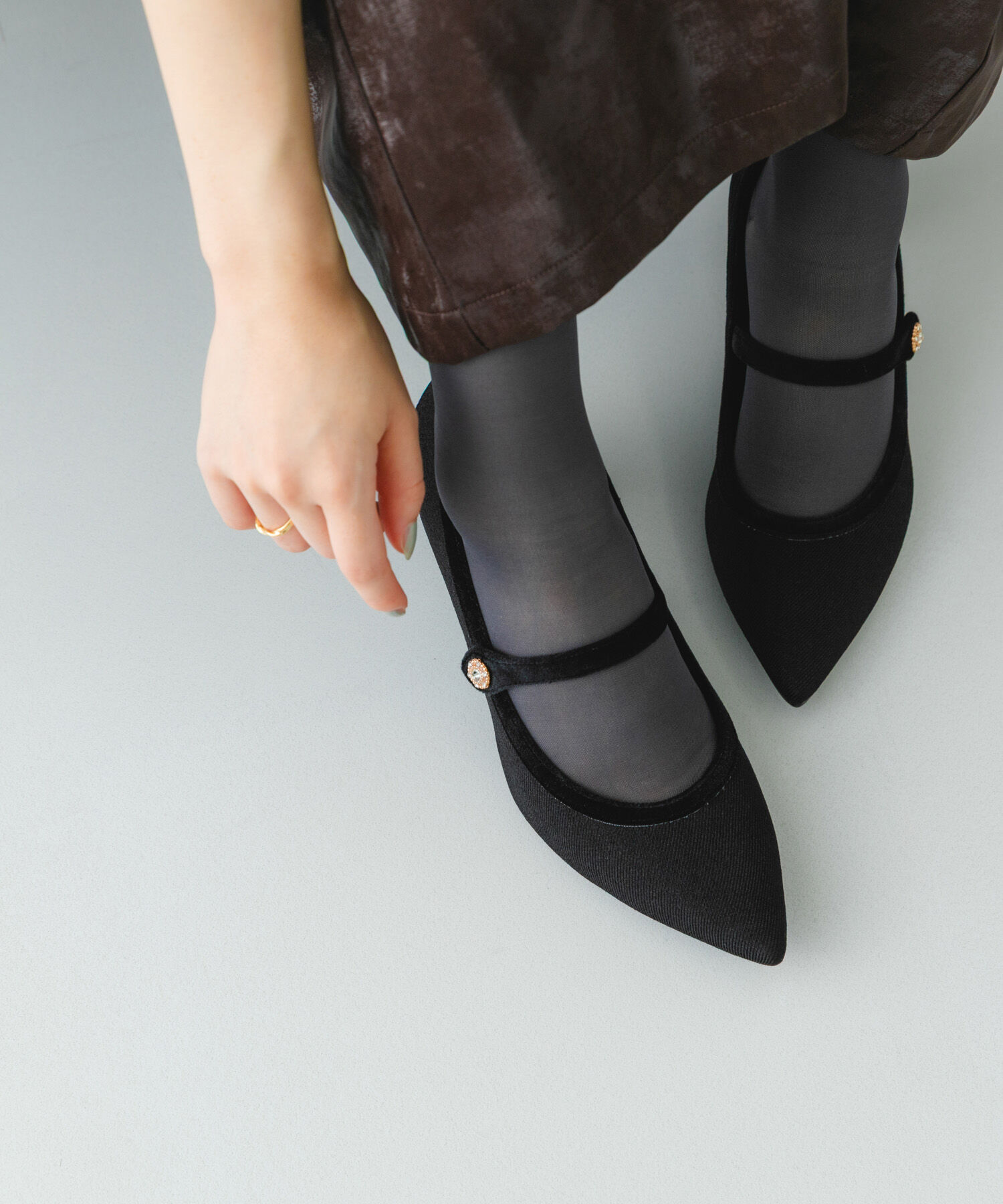 RODE SKO「『MADE IN JAPAN』　チャンキーヒールメリージェーンパンプス」|パンプス|