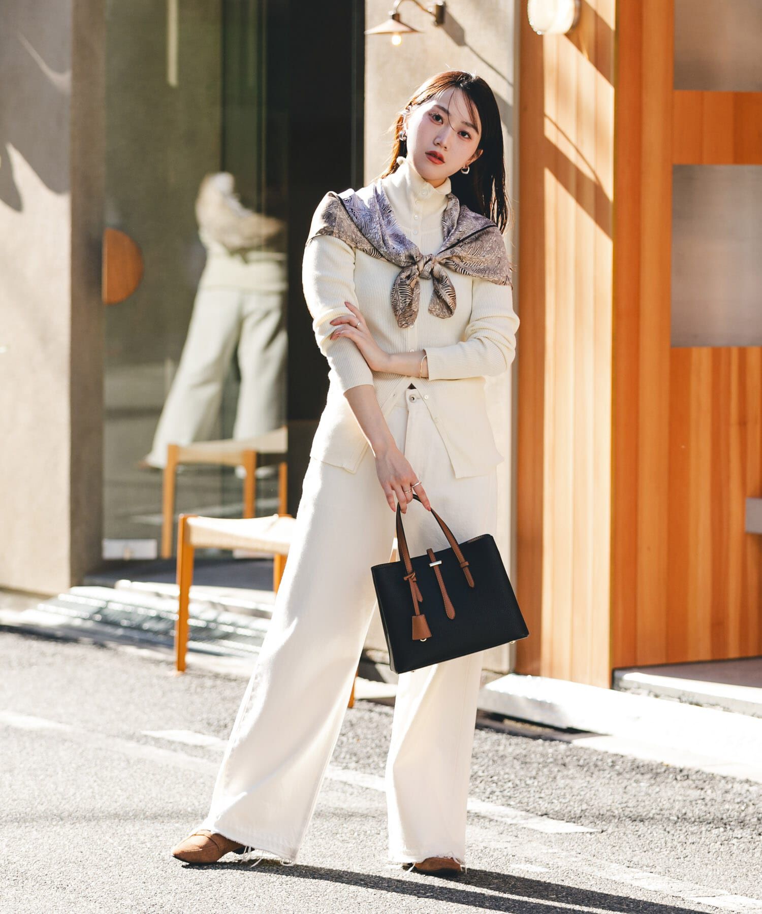 RODE SKO「チャーム付ミドルバッグ『Msize』」|トートバッグ|