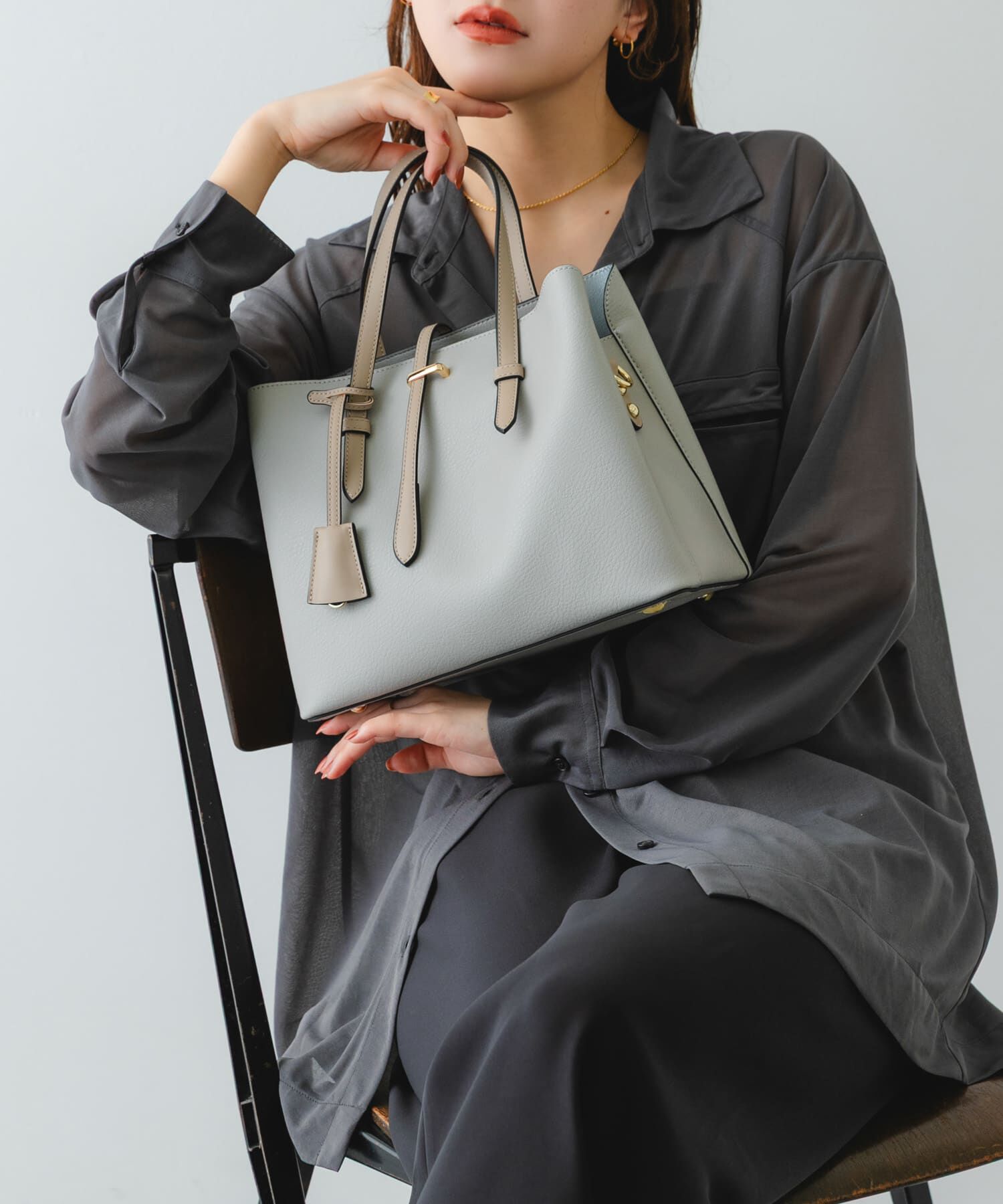 RODE SKO「チャーム付ミドルバッグ『Msize』」|トートバッグ|