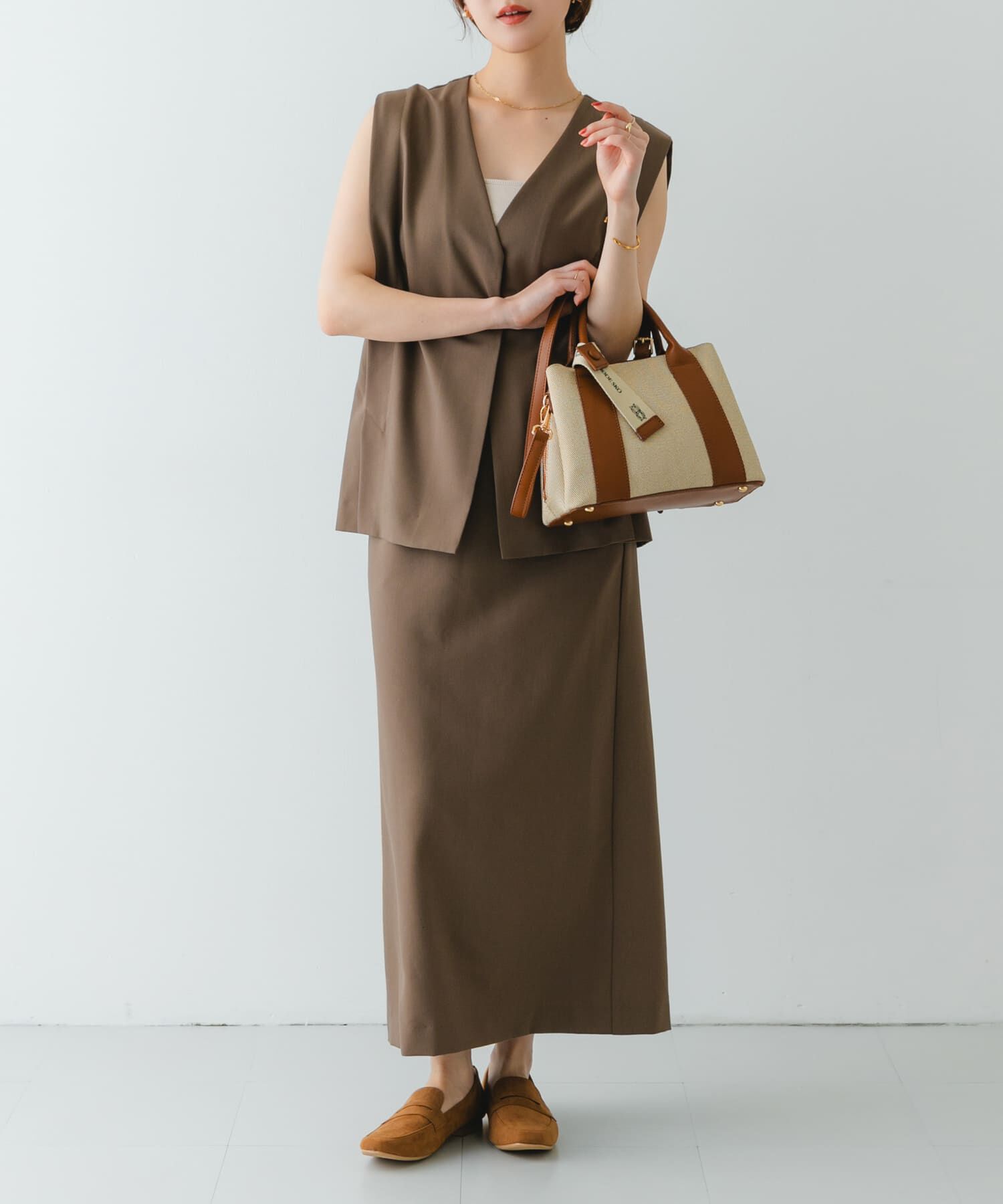 RODE SKO「ロゴリボン付2WAYハンドバッグ」|ハンドバッグ|